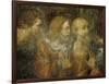 Three Apostles, Detail from Leonardo's Last Supper, 1498-Leonardo da Vinci-Framed Giclee Print