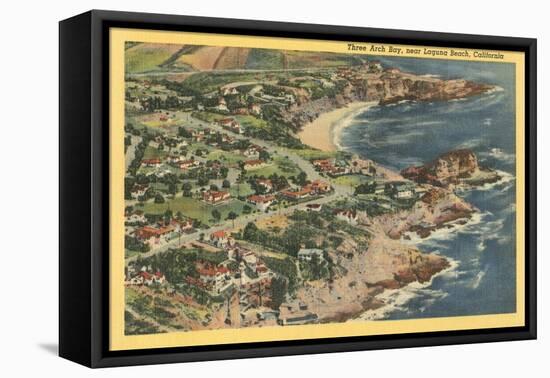 Three Arch Bay, Laguna Beach, California-null-Framed Stretched Canvas