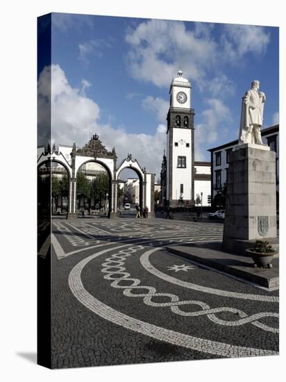 Three Arches, Ponta Delgada, Sao Miguel Island, Azores, Portugal-De Mann Jean-Pierre-Stretched Canvas