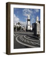 Three Arches, Ponta Delgada, Sao Miguel Island, Azores, Portugal-De Mann Jean-Pierre-Framed Photographic Print