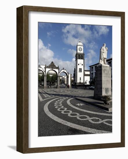 Three Arches, Ponta Delgada, Sao Miguel Island, Azores, Portugal-De Mann Jean-Pierre-Framed Photographic Print