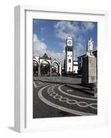 Three Arches, Ponta Delgada, Sao Miguel Island, Azores, Portugal-De Mann Jean-Pierre-Framed Photographic Print