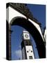 Three Arches, Symbolic Old Gates of the City, Ponta Delgada, Sao Miguel Island, Azores, Portugal-De Mann Jean-Pierre-Stretched Canvas
