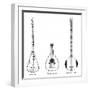 Three Asian Musical Instruments-null-Framed Art Print