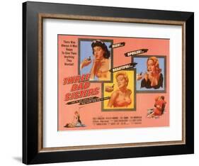 Three Bad Sisters, 1955-null-Framed Art Print