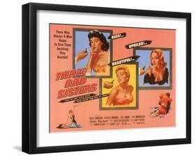 Three Bad Sisters, 1955-null-Framed Art Print