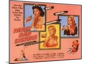 Three Bad Sisters, 1955-null-Mounted Art Print