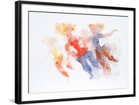 Three Ballerinas-Chaim Gross-Framed Collectable Print