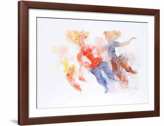 Three Ballerinas-Chaim Gross-Framed Collectable Print