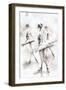 Three Ballerinas-Aimee Del Valle-Framed Art Print