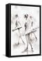 Three Ballerinas-Aimee Del Valle-Framed Stretched Canvas