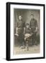 Three Ballplayers-null-Framed Art Print