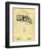 Three Barreled Gun, 1883-Dan Sproul-Framed Art Print