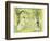 Three Bathers, 1875-77-Paul Cézanne-Framed Giclee Print