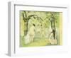 Three Bathers, 1875-77-Paul Cézanne-Framed Giclee Print