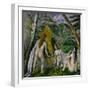 Three Bathers, 1879-1882-Paul Cézanne-Framed Giclee Print