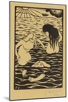 Three Bathers, 1894-Félix Vallotton-Mounted Giclee Print