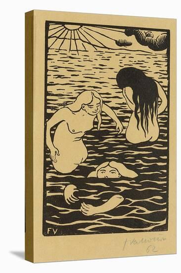 Three Bathers, 1894-Félix Vallotton-Stretched Canvas