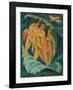 Three Bathers, 1913-Ernst Ludwig Kirchner-Framed Premium Giclee Print