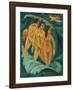 Three Bathers, 1913-Ernst Ludwig Kirchner-Framed Premium Giclee Print