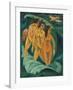 Three Bathers, 1913-Ernst Ludwig Kirchner-Framed Premium Giclee Print