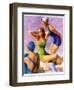 "Three Bathing Beauties,"July 8, 1933-John LaGatta-Framed Giclee Print