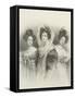 Three Beauties-Henri Grevedon-Framed Stretched Canvas