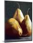 Three Big Pears-Helen J. Vaughn-Mounted Premium Giclee Print