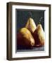 Three Big Pears-Helen J. Vaughn-Framed Giclee Print