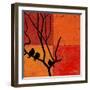 Three Birdies II-Patricia Pinto-Framed Art Print