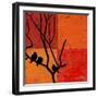 Three Birdies II-Patricia Pinto-Framed Art Print