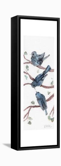 Three Birdies-Wyanne-Framed Stretched Canvas