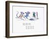 Three Blind Mice, Three Blind Mice, See How They Run-Walton Corbould-Framed Giclee Print