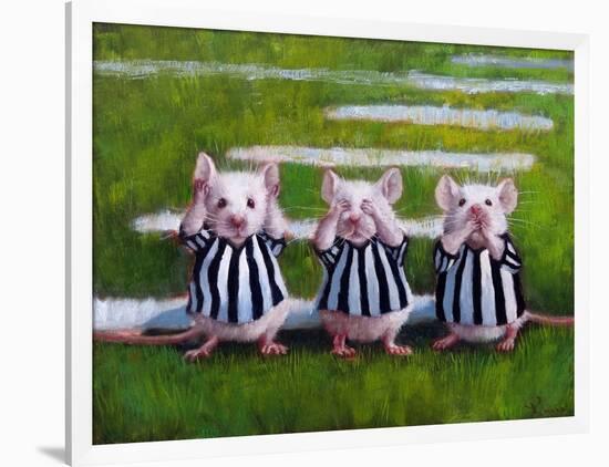 Three Blind Mice-Lucia Heffernan-Framed Art Print