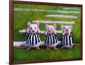 Three Blind Mice-Lucia Heffernan-Framed Art Print