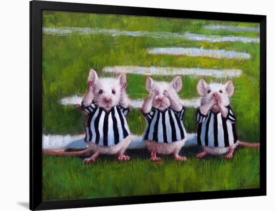 Three Blind Mice-Lucia Heffernan-Framed Art Print