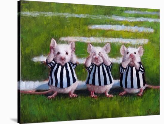 Three Blind Mice-Lucia Heffernan-Stretched Canvas