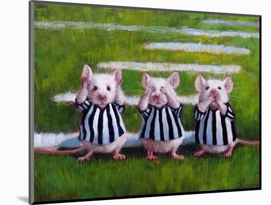 Three Blind Mice-Lucia Heffernan-Mounted Art Print