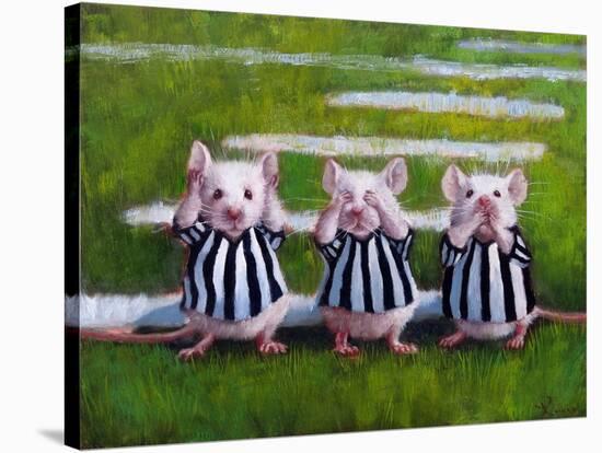 Three Blind Mice-Lucia Heffernan-Stretched Canvas
