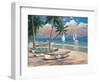 Three Boats on Beach-Tan Chun-Framed Art Print