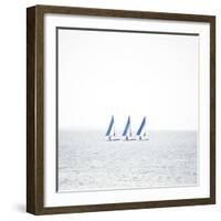 Three Boats-Viviane Fedieu Daniel-Framed Photographic Print