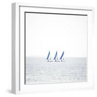 Three Boats-Viviane Fedieu Daniel-Framed Photographic Print