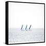 Three Boats-Viviane Fedieu Daniel-Framed Stretched Canvas