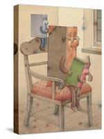 Three Books, 2003-Kestutis Kasparavicius-Stretched Canvas