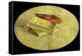 Three Books-Vincent van Gogh-Framed Stretched Canvas