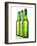 Three Bottles of Beer, One Opened-Kröger & Gross-Framed Premium Photographic Print