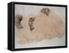 Three Boulders-Auguste Rodin-Framed Stretched Canvas