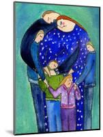 Three Boys and a Girl Family Big Diva-Wyanne-Mounted Giclee Print