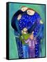 Three Boys and a Girl Family Big Diva-Wyanne-Framed Stretched Canvas