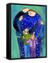 Three Boys and a Girl Family Big Diva-Wyanne-Framed Stretched Canvas